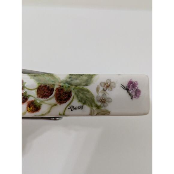 Berry Solid Paper Weight‎ Desk Clip Vintage - Picture 5 of 7